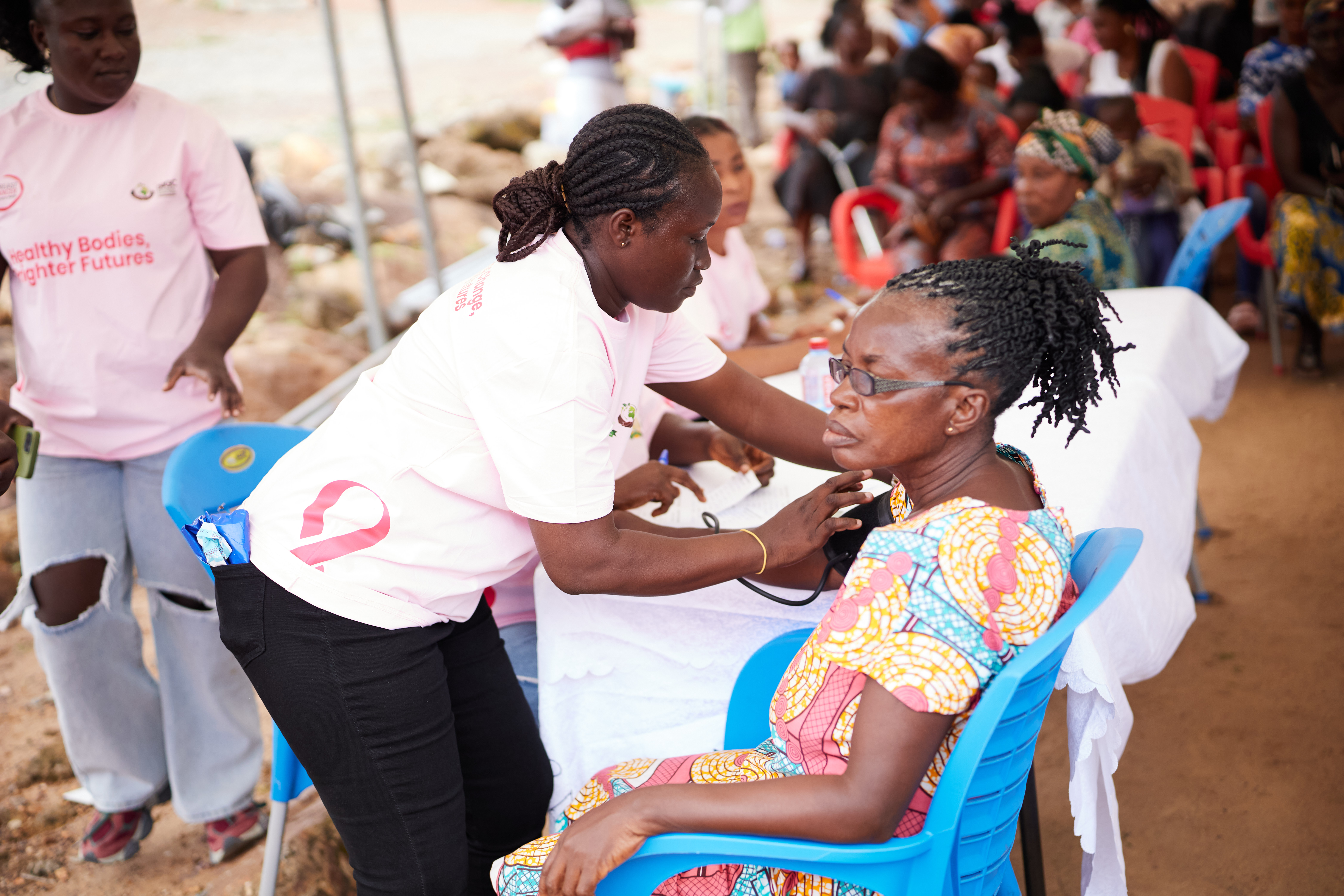 Breast Cancer Awareness Outreach 2025 — Ahwerase